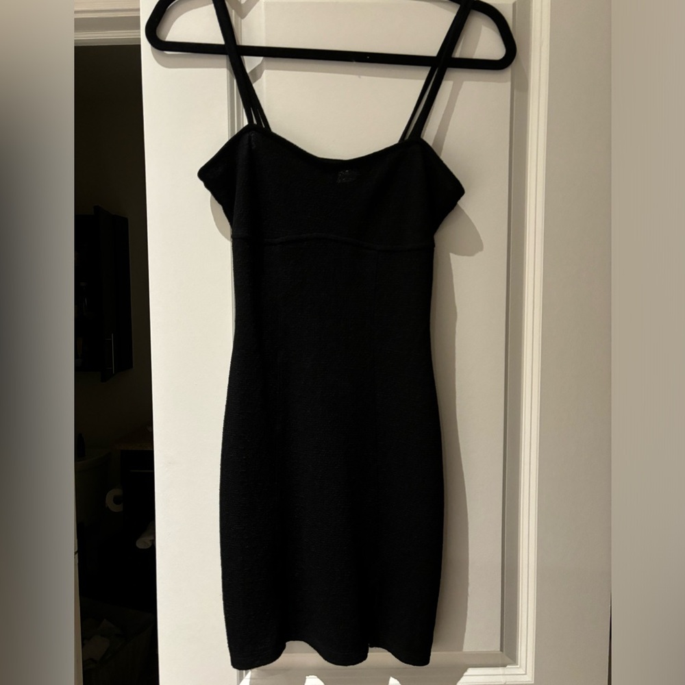 Black cocktail dress